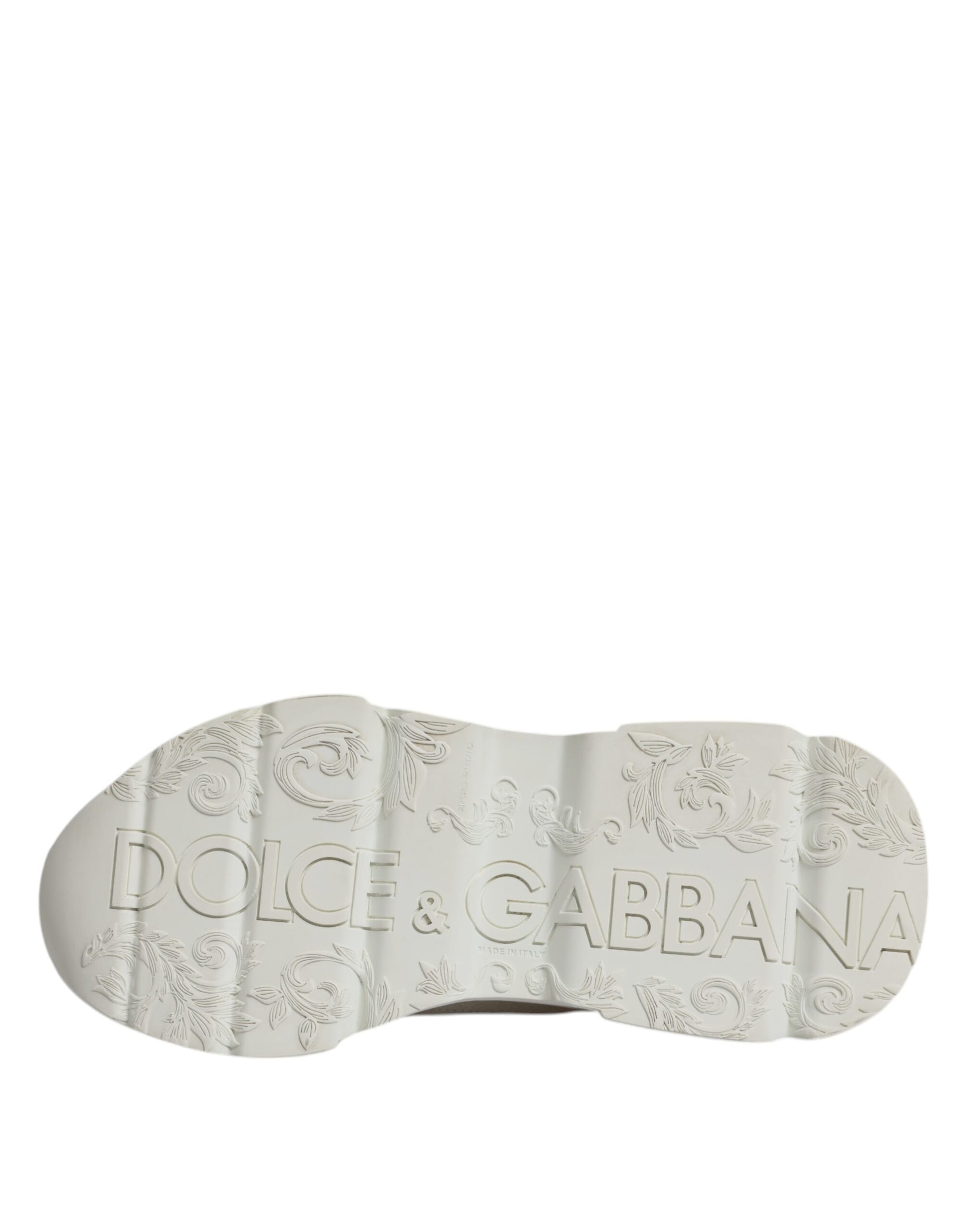 Weiße Daymaster Low Top Sneaker aus Leder