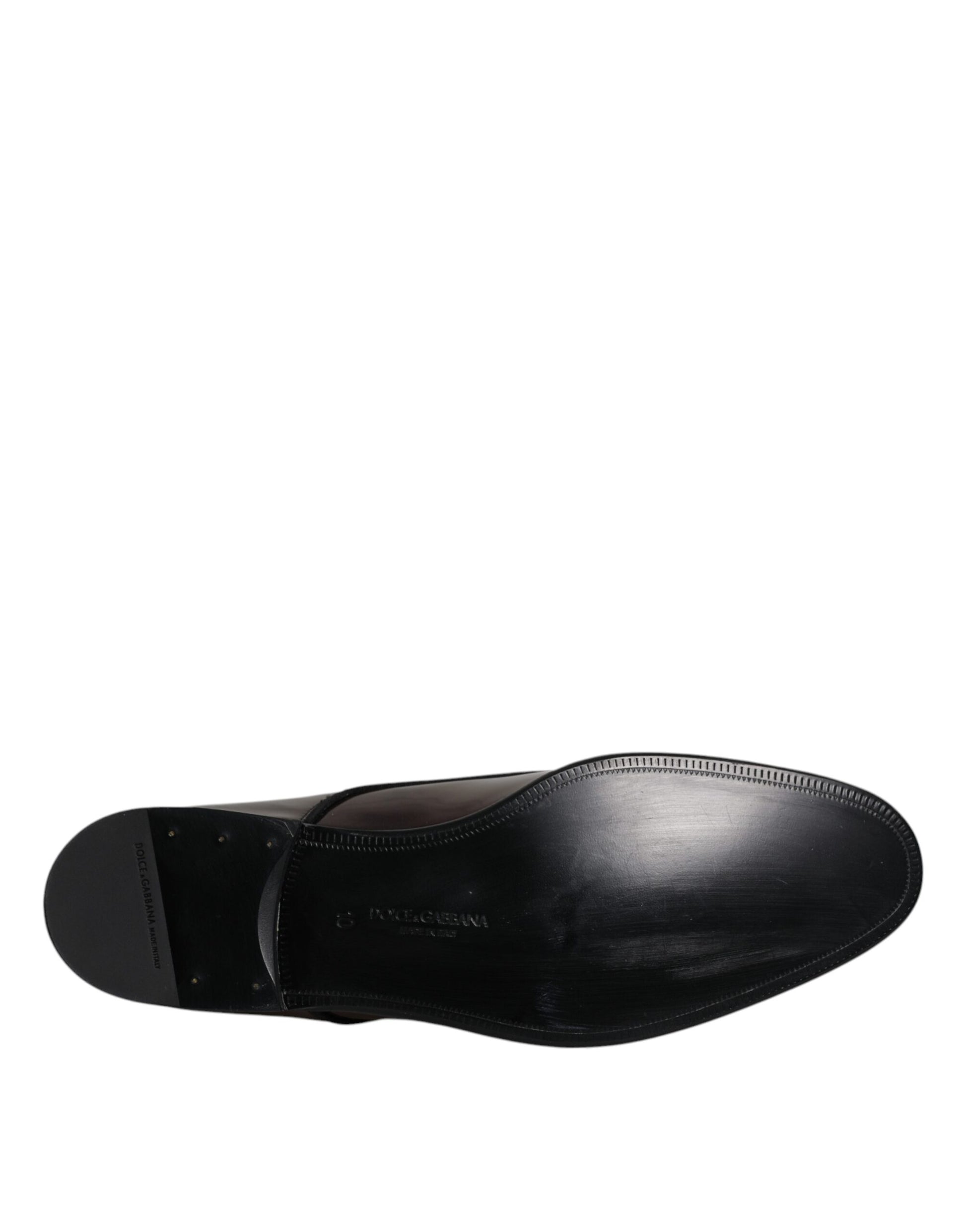 Pfauenblaue Derby-Schuhe aus Lackleder für Herren