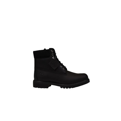 Black Suede Leather Boot