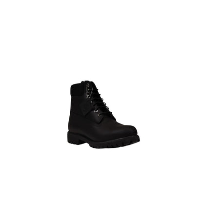 Black Suede Leather Boot