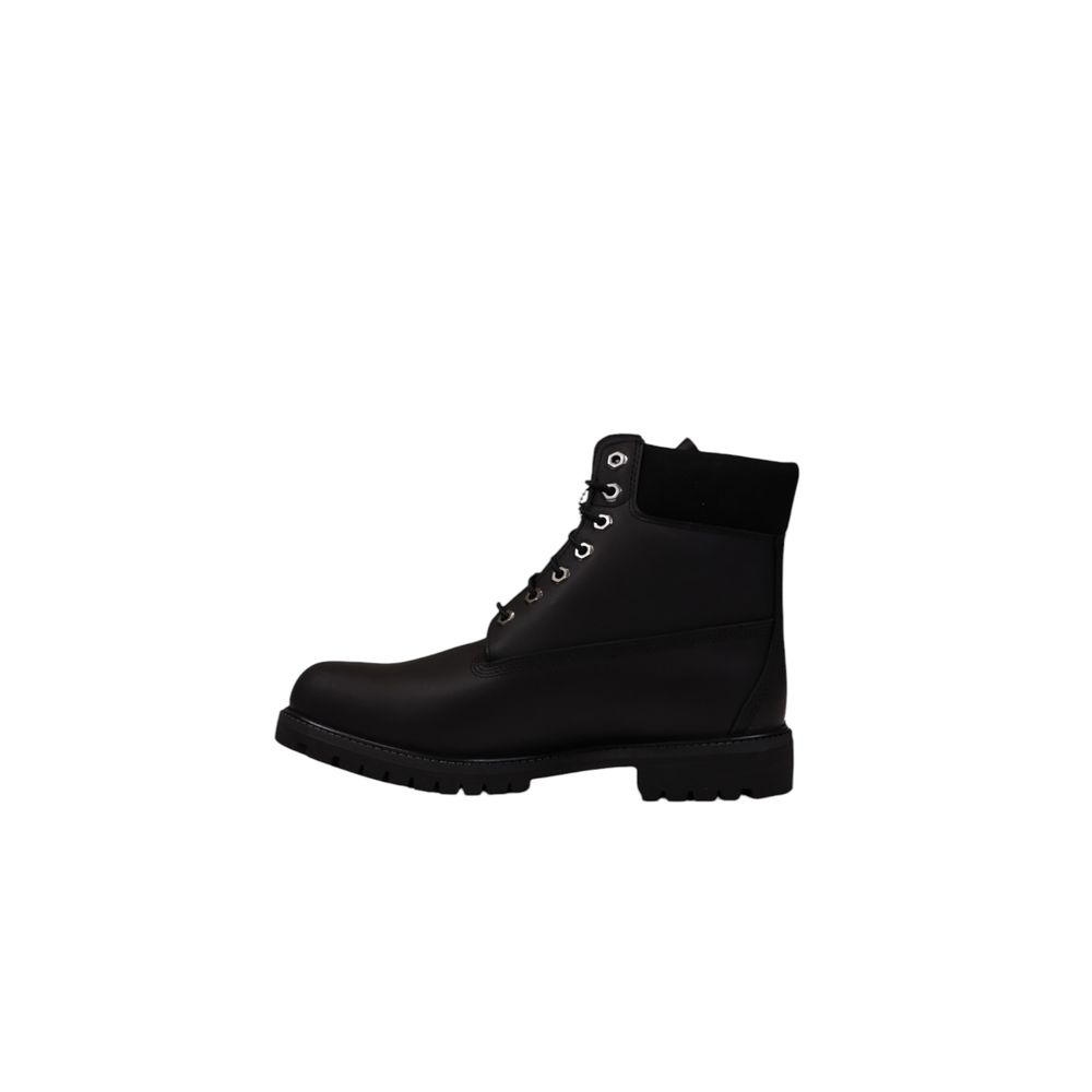 Black Suede Leather Boot