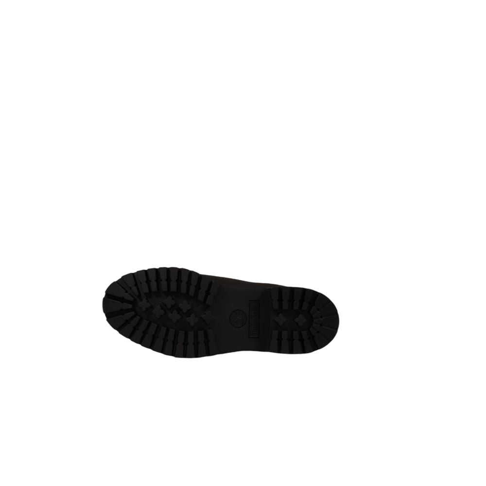 Black Suede Leather Boot