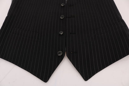 Elegante, gestreifte Weste