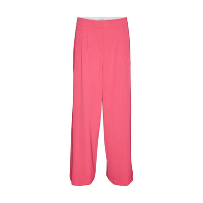 Rosafarbene Jeans und Hose aus Polyester