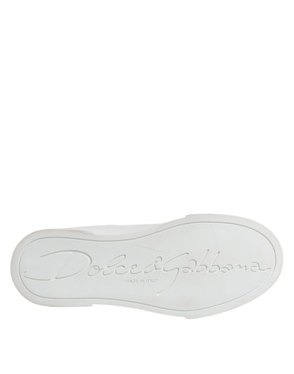 Weiße klassische Leder Low Top Sneakers Schuhe