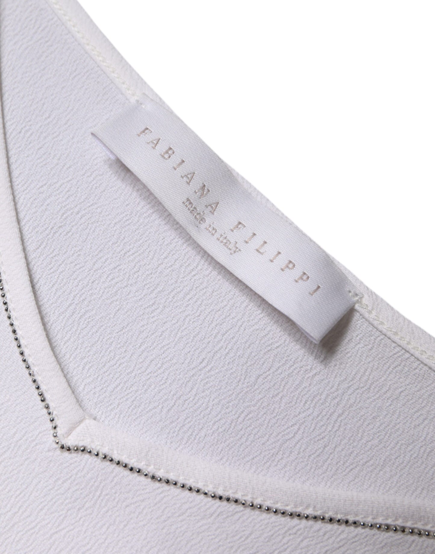 Weißes ärmelloses Tanktop mit Spaghettiträgern