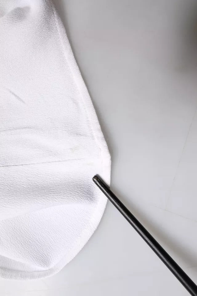 Weißes ärmelloses Tanktop mit Spaghettiträgern