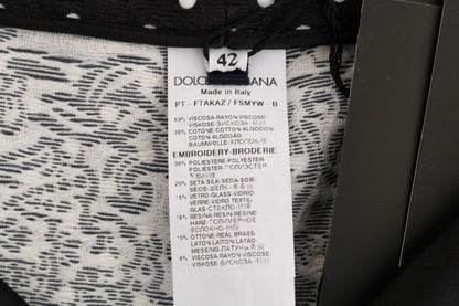 Elegante Hose mit Polka Dot-Verzierung