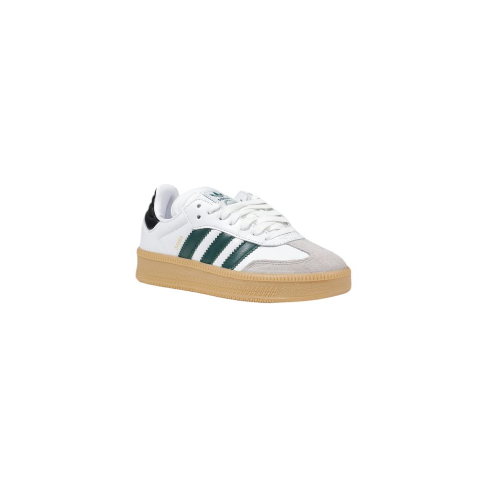 Weiße Ledersneaker