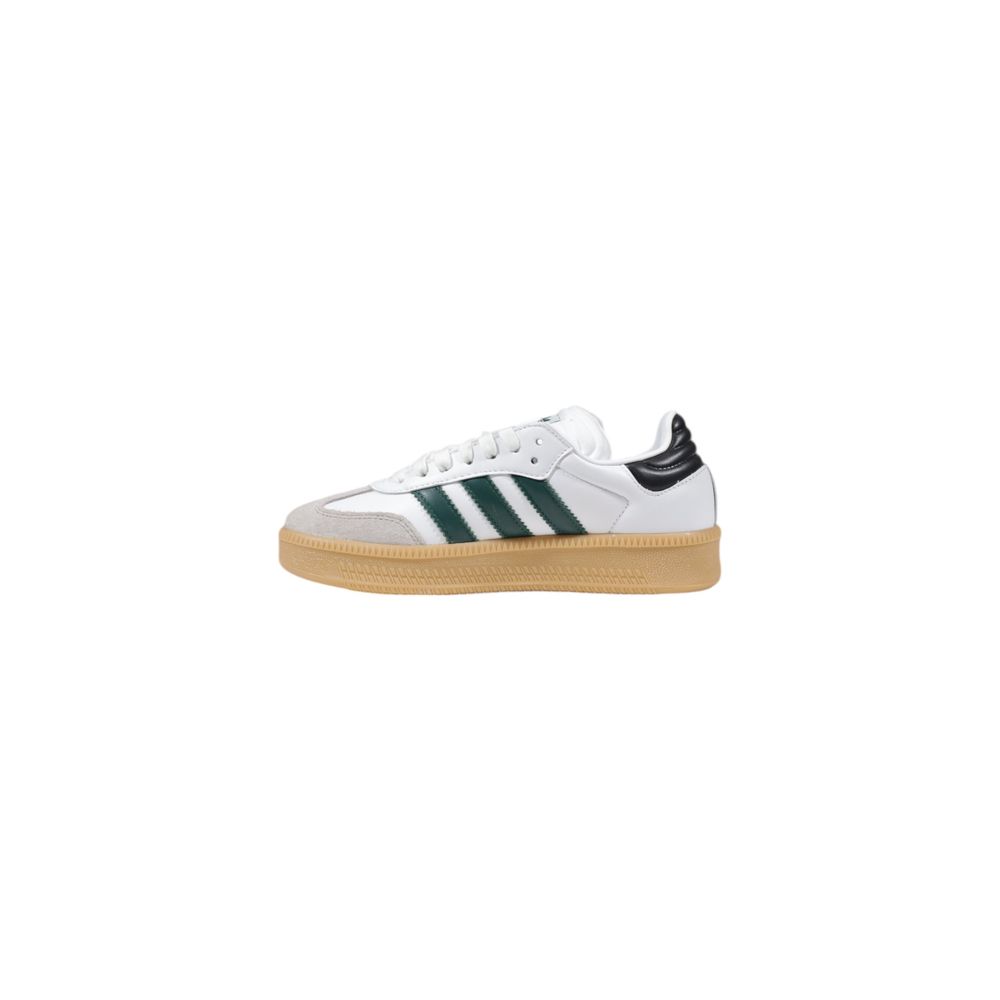 Weiße Ledersneaker