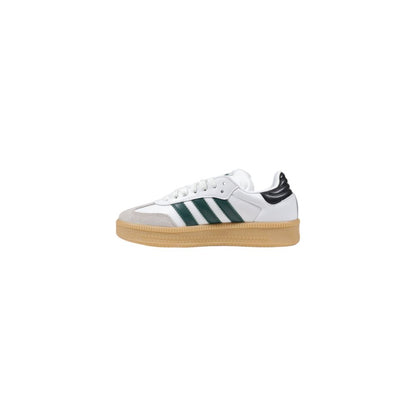 Weiße Ledersneaker