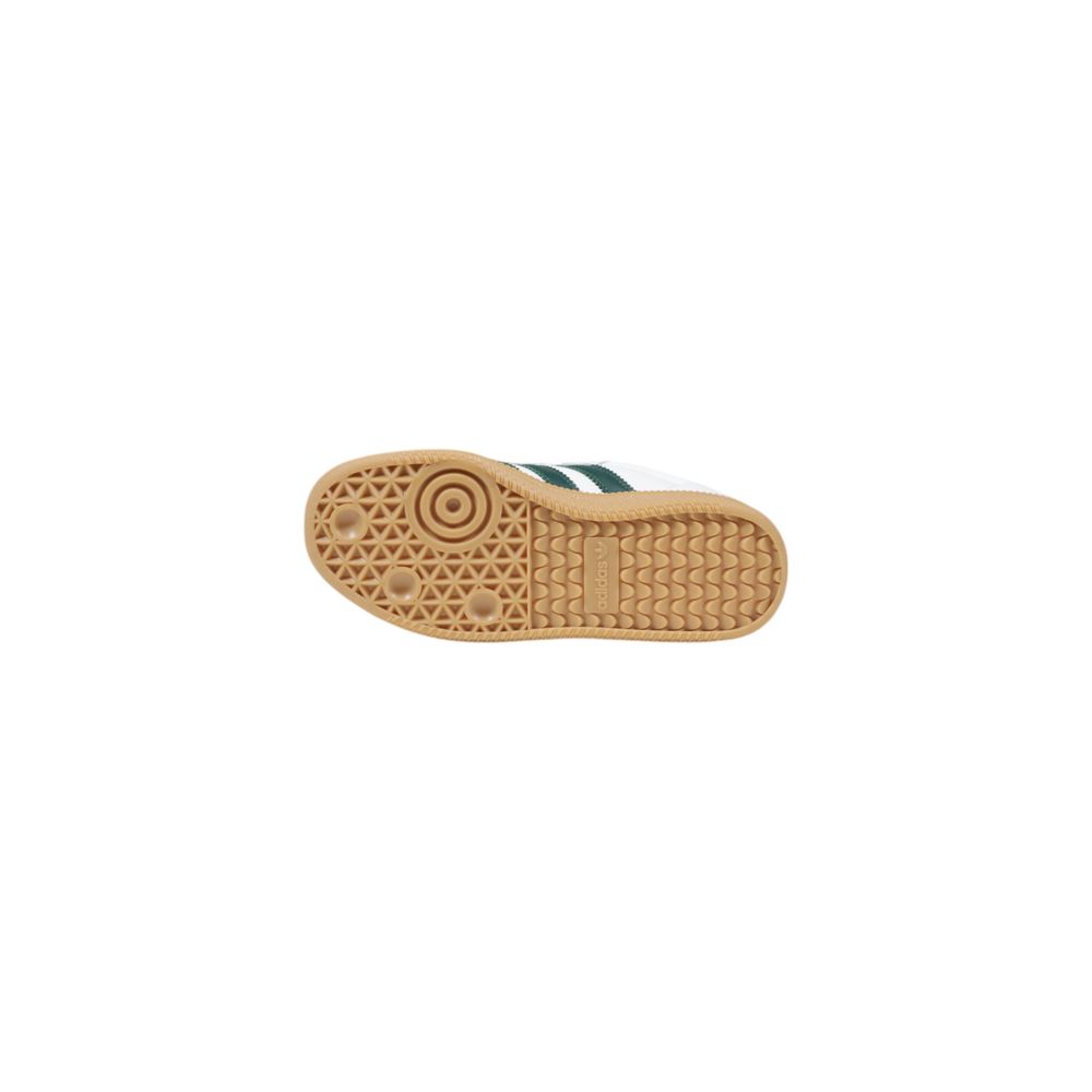 Weiße Ledersneaker