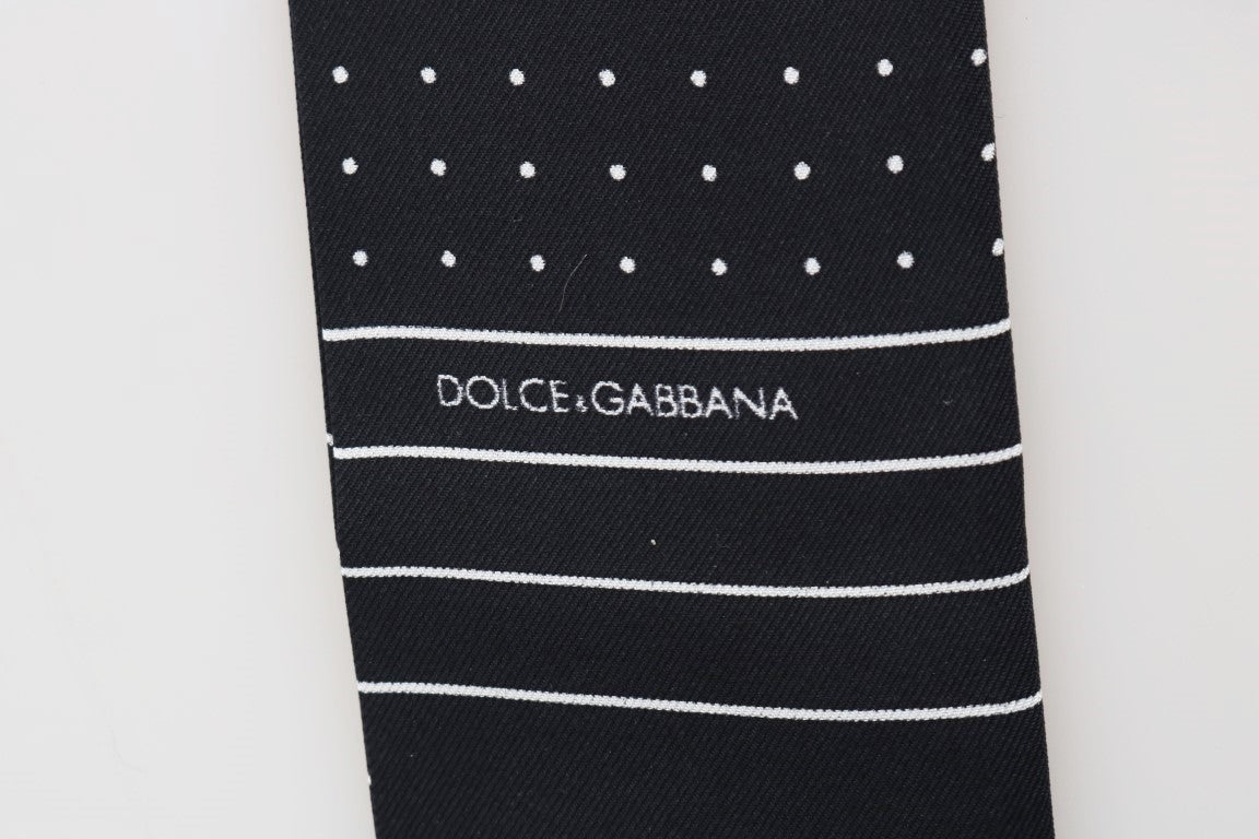 Eleganter Seidenkrawattenschal für Herren