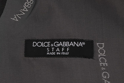 Elegant Gray Waistcoat Vest