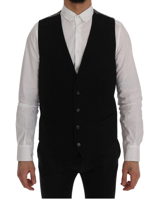 Elegante gestreifte Weste