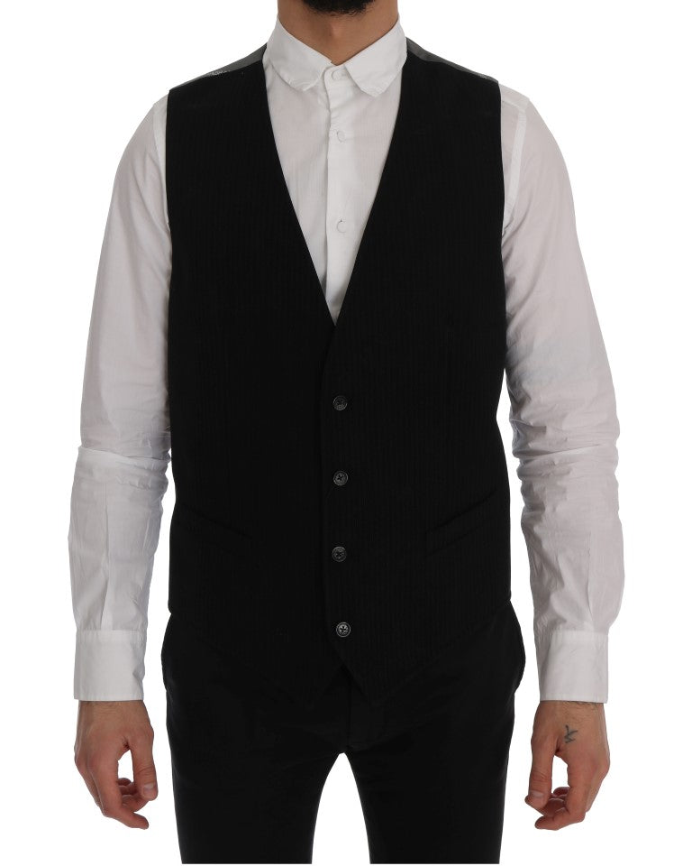 Elegante gestreifte Weste