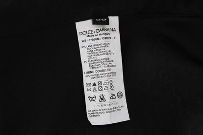 Elegante Weste aus gestreifter Wollmischung