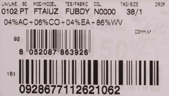 Elegante High-Waist-Knöchelhose mit goldenen Details