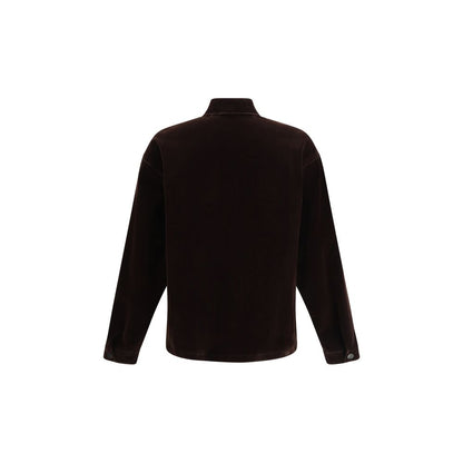 Velvet Shirt Jacket