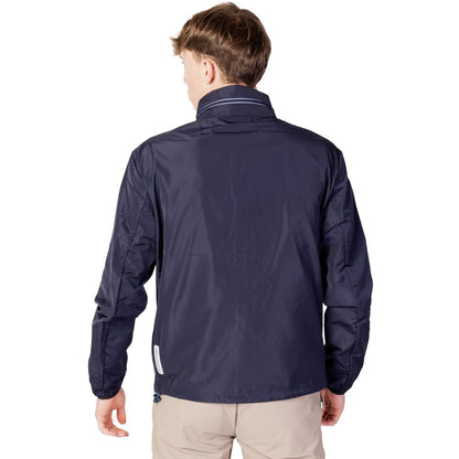 Blue Polyester Jacket