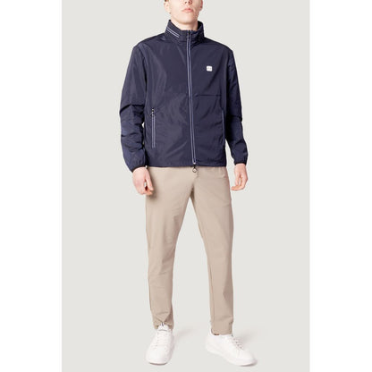 Blue Polyester Jacket