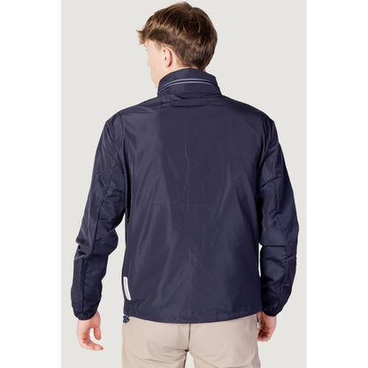 Blue Polyester Jacket