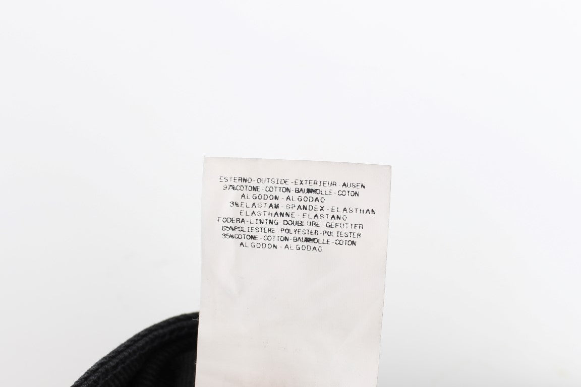 Schicke, schmal geschnittene schwarze Skinny-Jeans