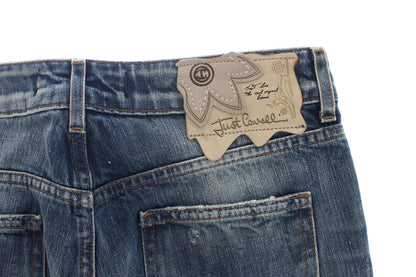 Elegante Flare Fit Jeans aus blauem Denim
