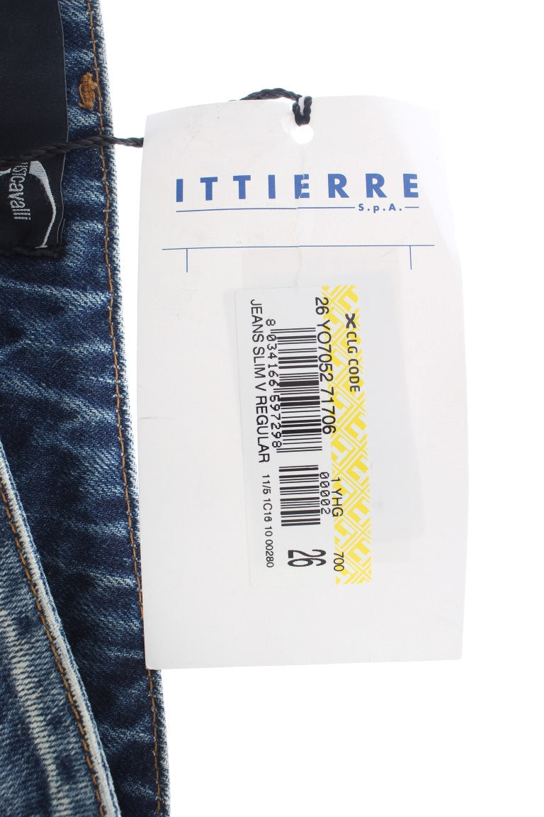 Elegante Flare Fit Jeans aus blauem Denim