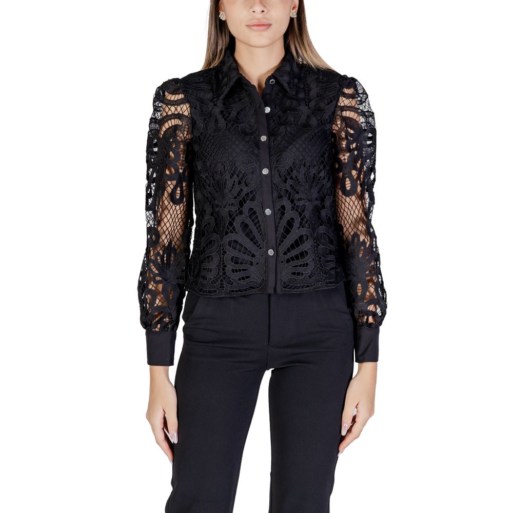 Black Polyester Shirt