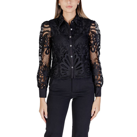 Black Polyester Shirt