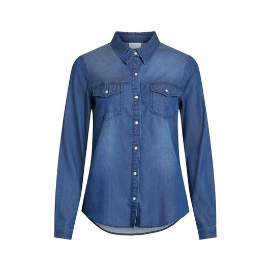 Blue Cotton Shirt