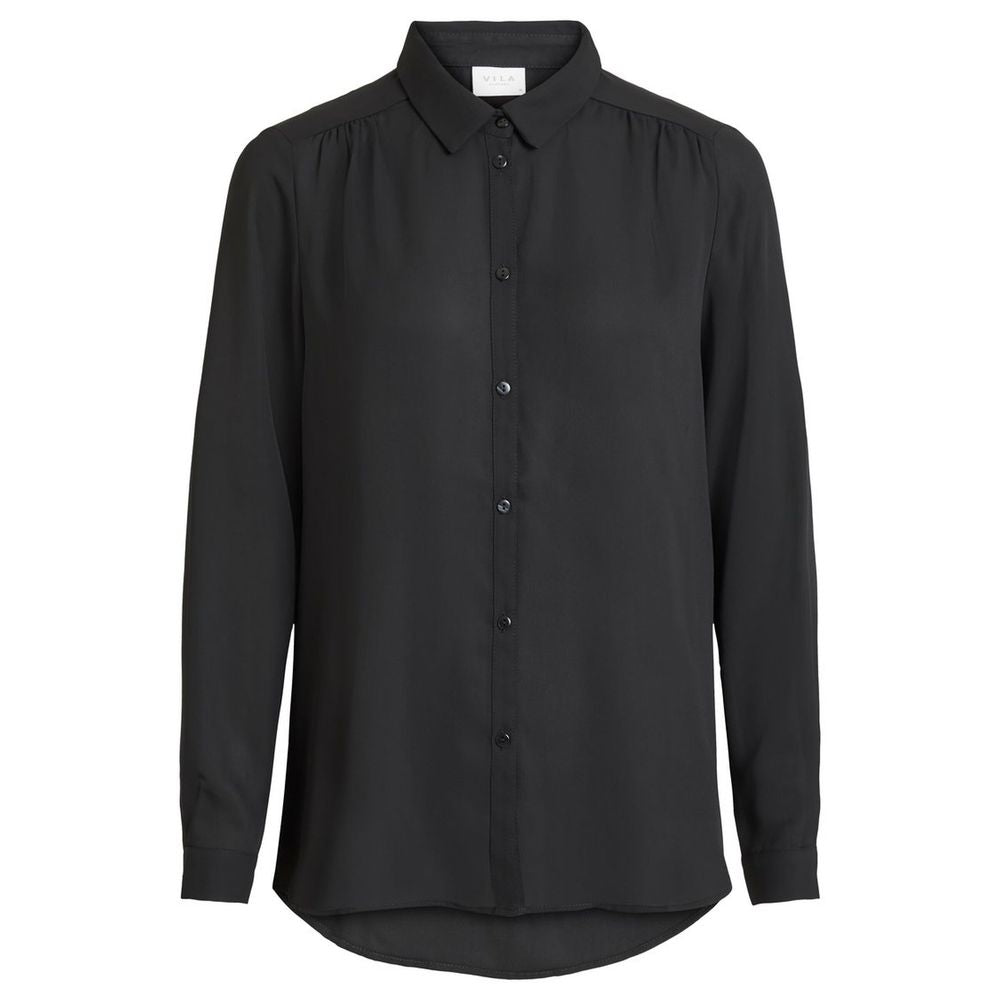 Black Polyester Shirt