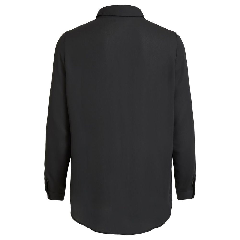 Black Polyester Shirt