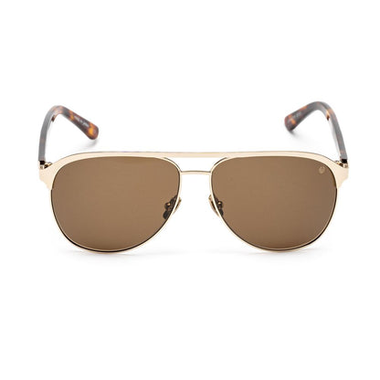 Gold Haircalf Sunglasses
