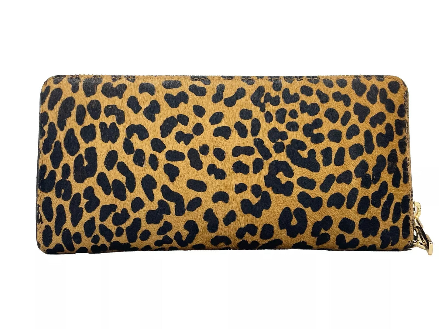 Jet Set Animal Print Continental Wristlet Wallet