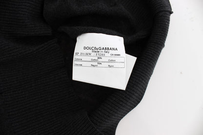 Elegante schwarze ärmellose Pulloverweste