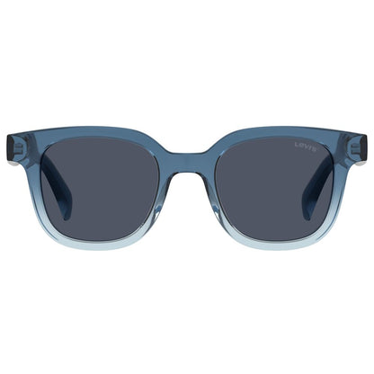 Blue Polyamide Polyamide Sunglasses