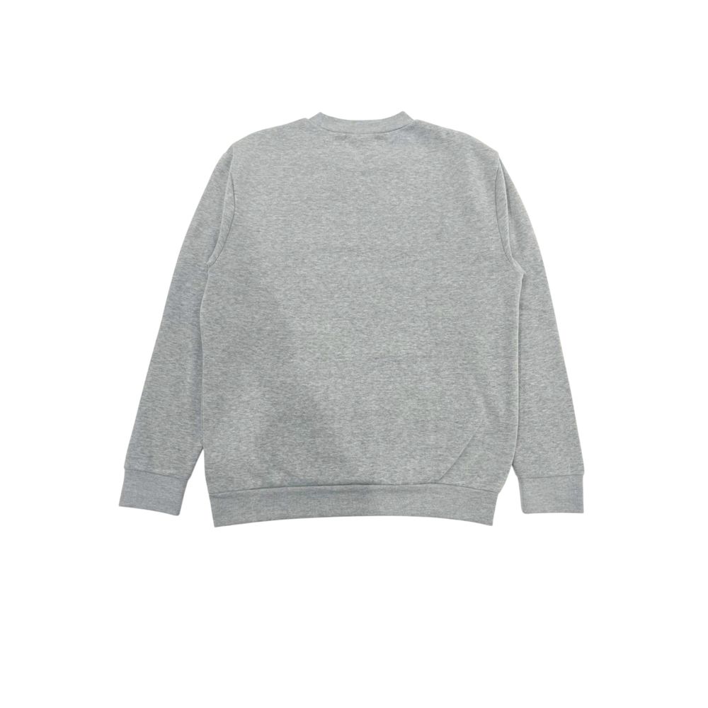 Gray Cotton Men Sweater