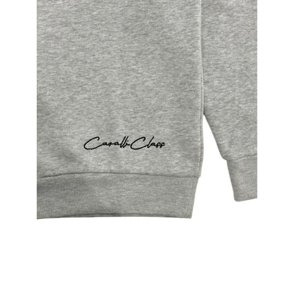 Gray Cotton Women Hoodie