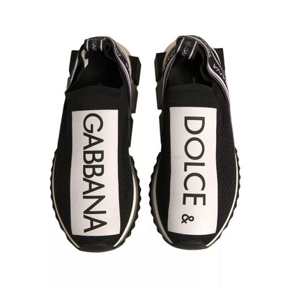 Black White Slip On Sorrento Sneakers Shoes