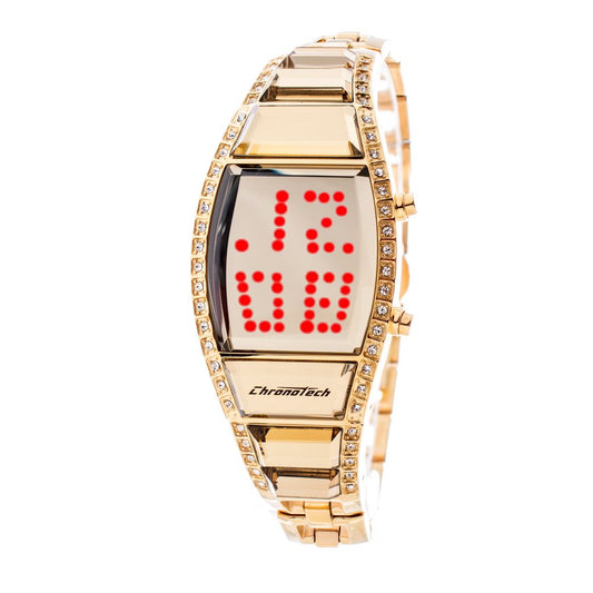 Gold Stainless Steel Watch