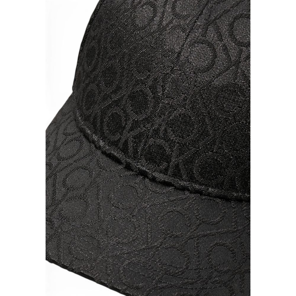 Black Recycled Polyester Hat