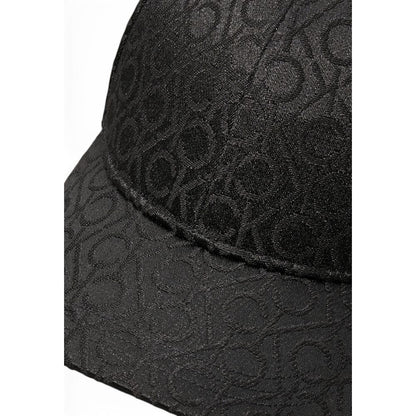 Black Recycled Polyester Hat