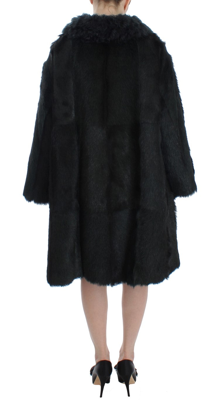 Exquisite Lammfell-Manteljacke