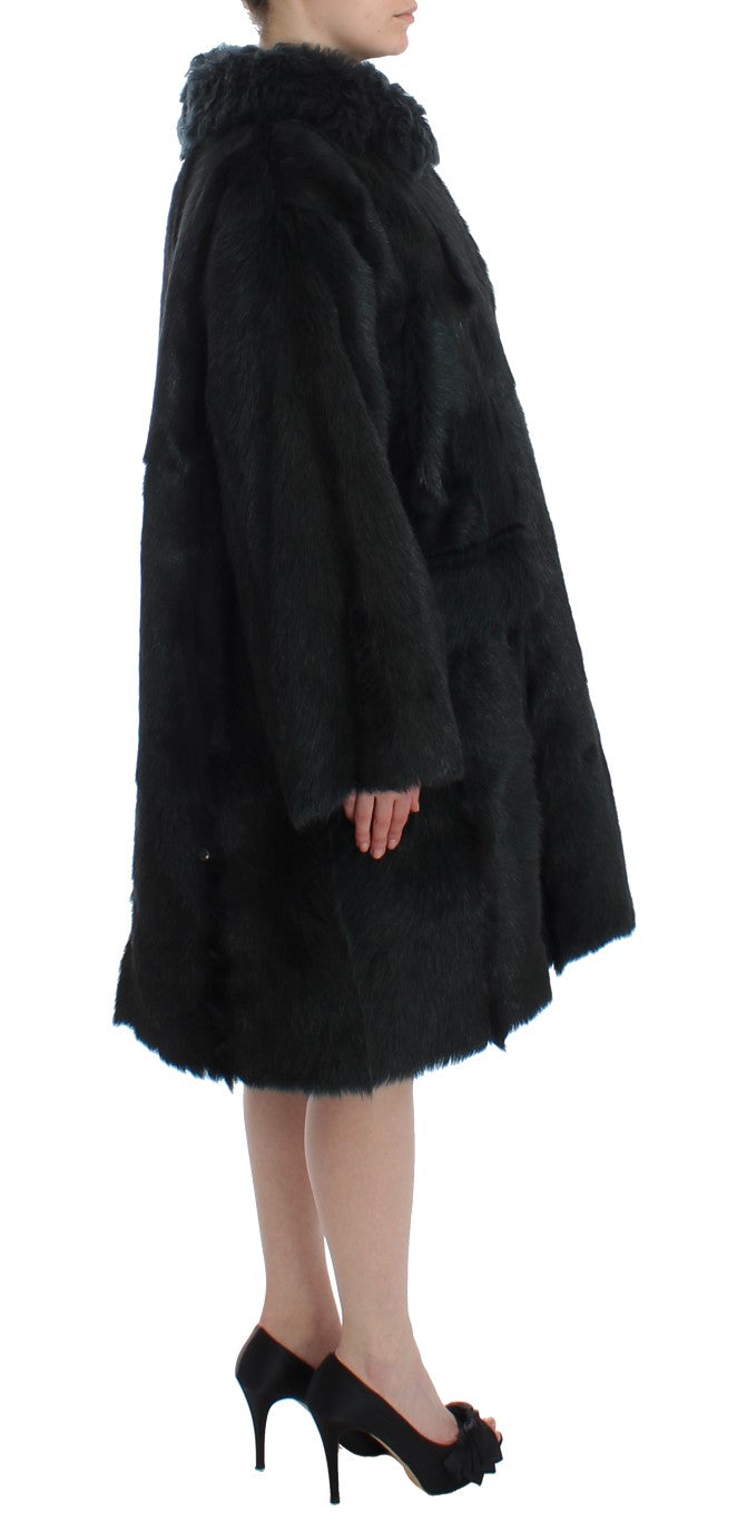 Exquisite Lammfell-Manteljacke