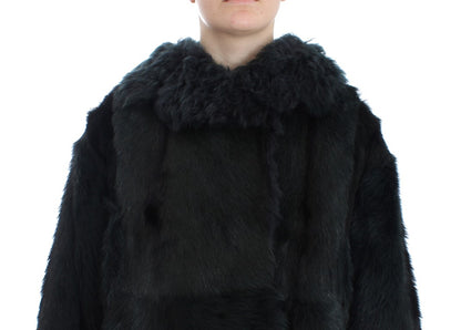 Exquisite Lammfell-Manteljacke
