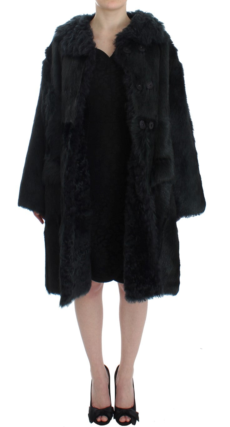 Exquisite Lammfell-Manteljacke