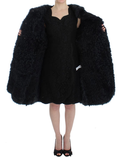 Exquisite Lammfell-Manteljacke