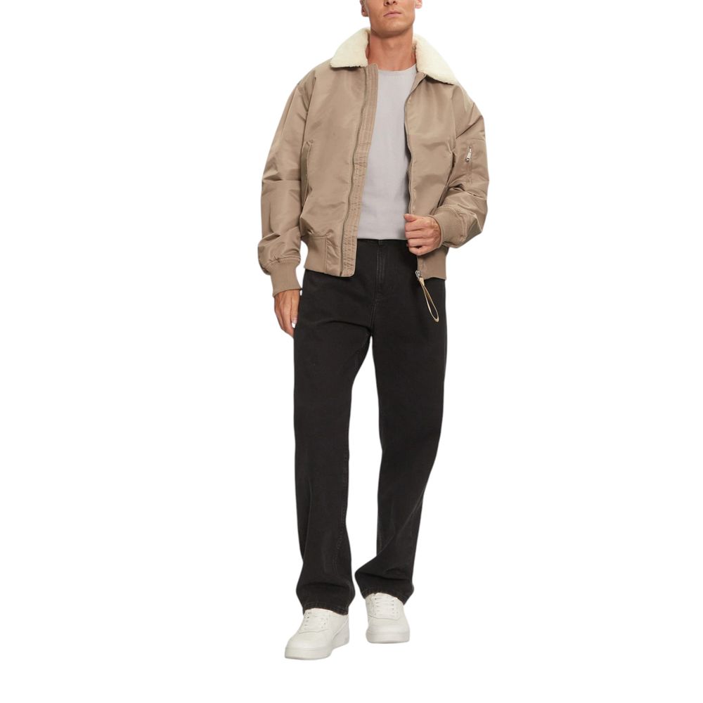 Beige Recycled Polyamide Jacket